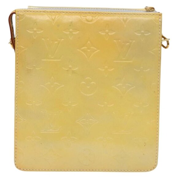 LOUIS VUITTON Monogram Vernis Motto Accessory Pouch Gris M91030 LV Auth ep10575 - Picture 3 of 16